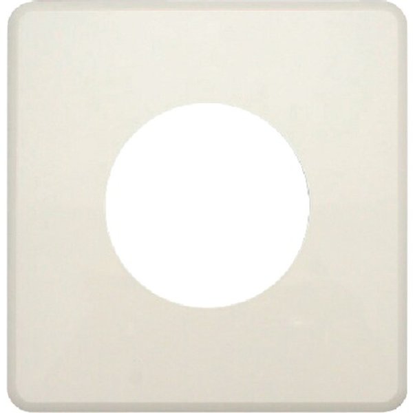 画像1: 明工社　MLE1027　MLエレガントプレート 1コ用 コンセント φ58.5 (1)