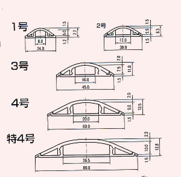 画像4: マサル工業　GAT47　T型ブンキ4号（ベージュ）） (4)