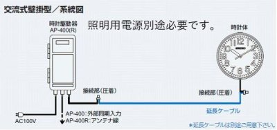 画像1: セイコー FC-713EX 直径70cm 大型子時計 屋内屋外兼用 LED内部照明付