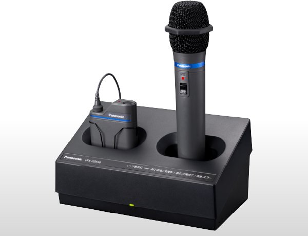 画像2: パナソニック WX-UZ650 ワイヤレスマイク用充電器 (2)