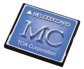 TOA MC-1010 メロディクスカード 学校向け