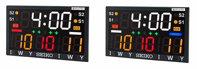 セイコー JT-801 国際ルール表示例